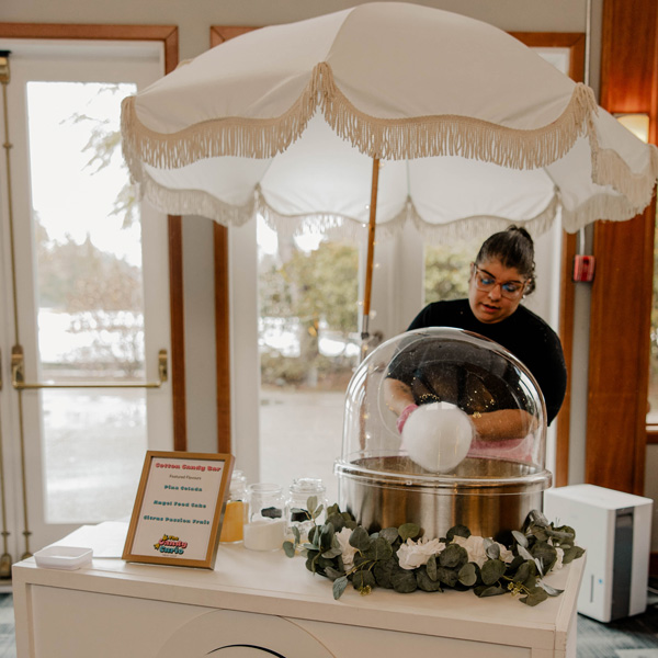 Cotton Candy Carts for weddings in langley bc